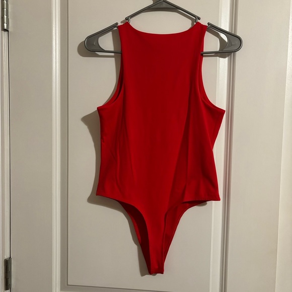 Steve Madden Red Nico Bodysuit - Picture 8 of 10